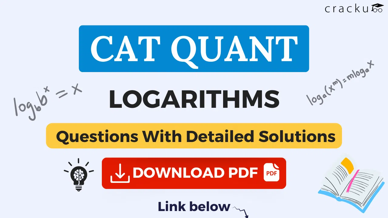 Top CAT Quant Logarithms Questions [Download PDF] image