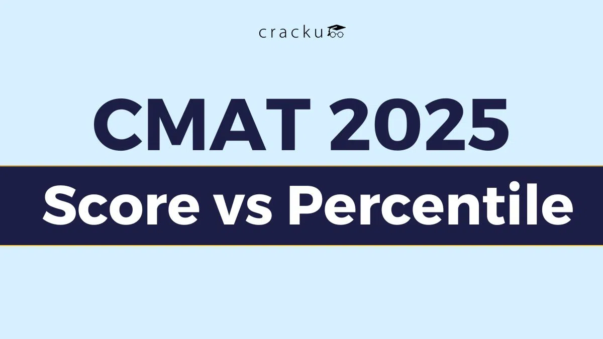 CMAT Score vs Percentile 2025, Previous Year Analysis