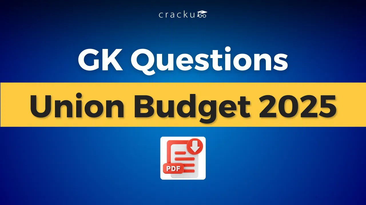 GK Questions On Union Budget 2025 For Competitive Exams image