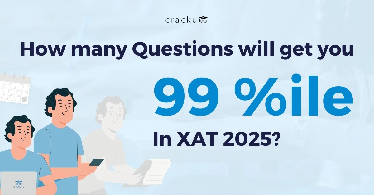 How many Questions will get you 99 percentile in XAT 2025? image