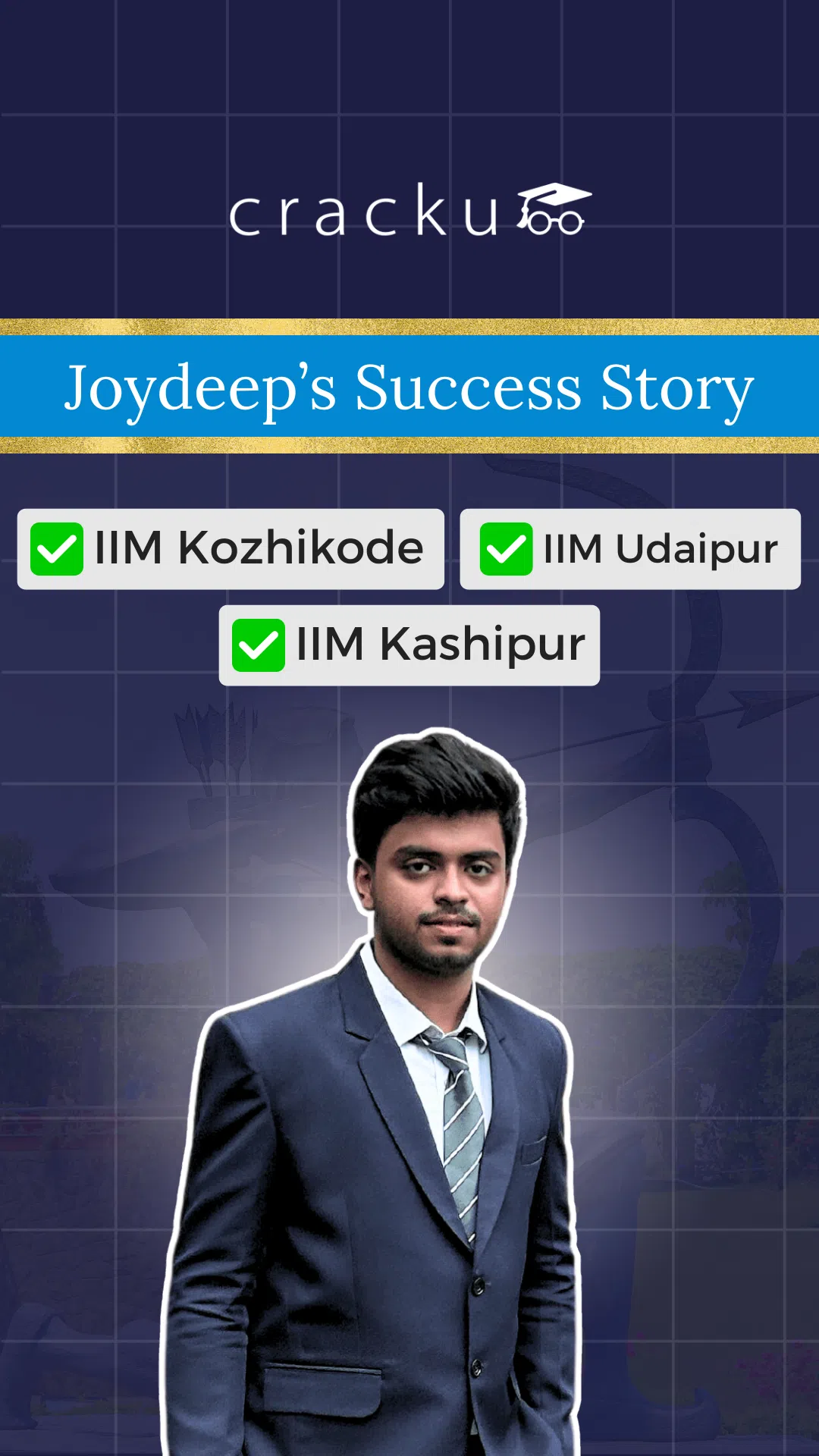 Joydeep - 98.69%ile In CAT