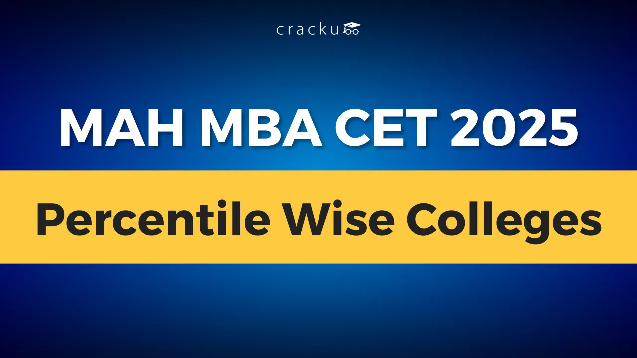 ﻿MAH MBA CET Percentile Wise Colleges 2025, Check Now