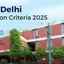 FMS Delhi Selection Criteria 2025, Cut off, Shortlisting Process