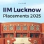 IIM Lucknow Placements 2025, Highest Package, Placement Trends