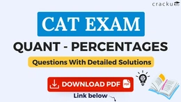 Most Important CAT Quant Percentage Questions PDF