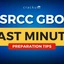 SRCC GBO 2025 Last Minute Preparation Tips, Exam Day Instructions