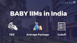 List of Baby IIMs in India, Average Package,  Fee Structure