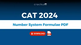 CAT Number System Formulas PDF, Check & Download Now