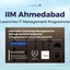 IIM Ahmedabad Launches IT Management Programme, Registration Dates, Eligibility, Fees