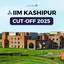 IIM Kashipur Cut off 2025, Check Category-wise Cut off Analysis